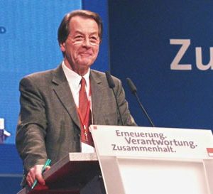 Wahl von Franz Müntefering, Bundesparteitag 19.11.2001