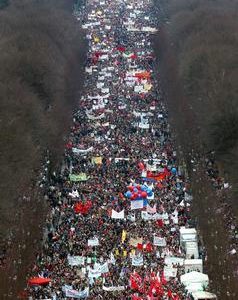Friedensdemonstration am 15. 02. 03 in Berlin