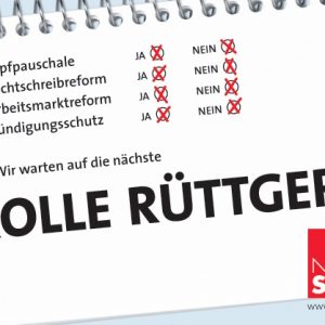 Plakatmotiv: Rolle Rüttgers