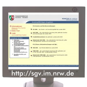 Erste vollelektronische Sammlung aller Erlässe in NRW