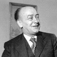Porträtfoto vonFritz Steinhoff in schwarz-weiß