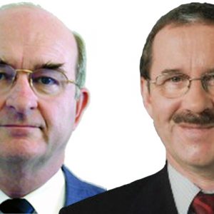 Walter Haas und Harald Schartau