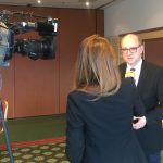 Andre Stinka bei einem Interview mit RTL/n-tv