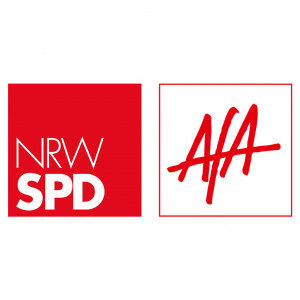 Logo NRWSPD Arbeitsgemeinschaft für Arbeitnehmerfragen
