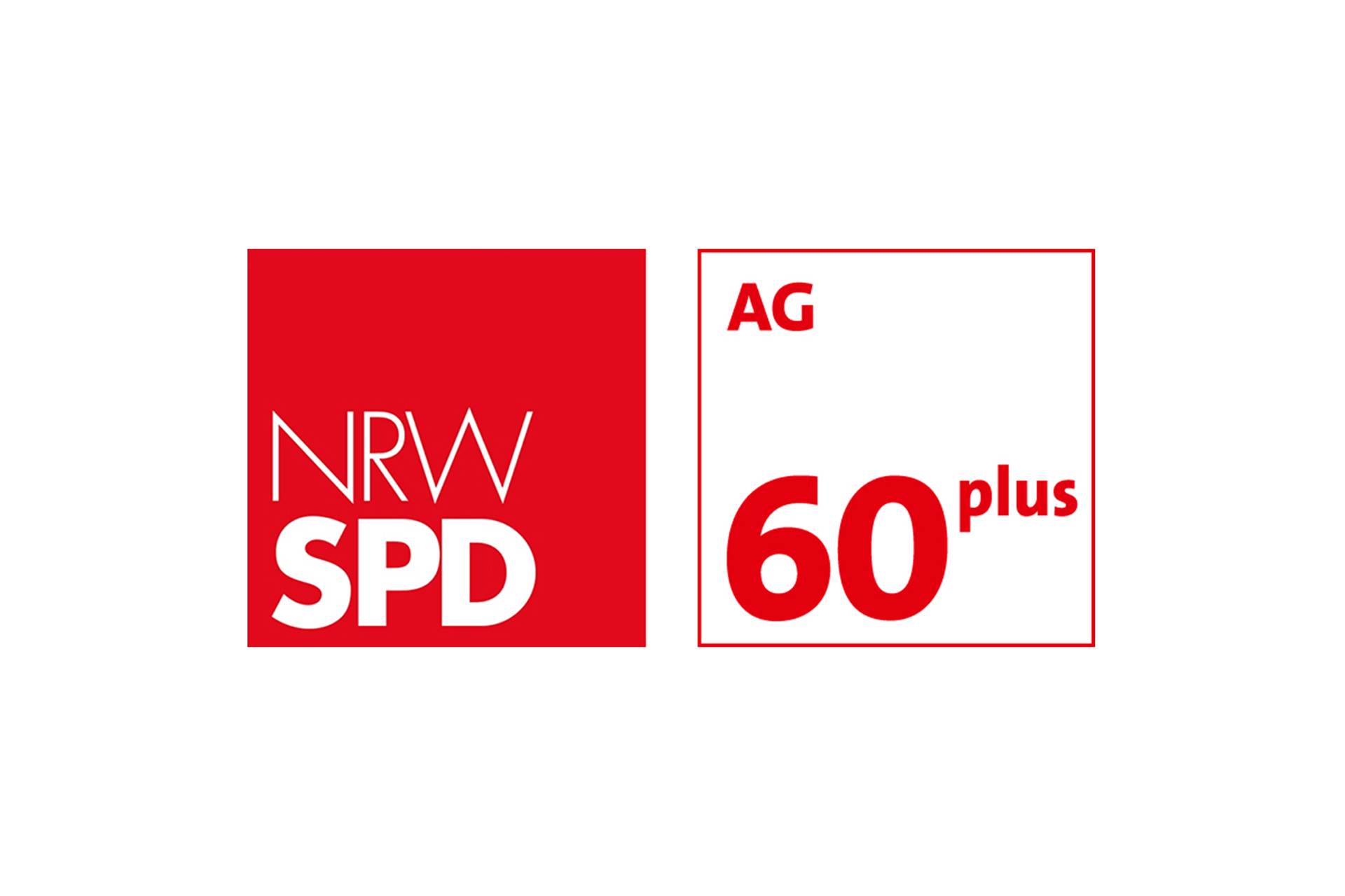Logo NRWSPD Arbeitsgemeinschaft 60 plus