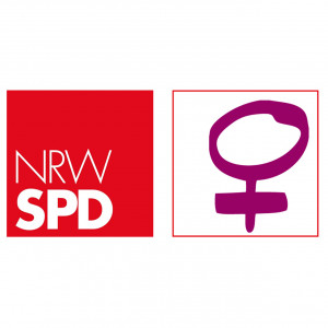 Logo NRWSPD Arbeitsgemeinschaft sozialdemokratischer Frauen
