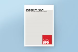 Digitales Banner „Der NRW-Plan. Unser Programm für 2017 – 2022“