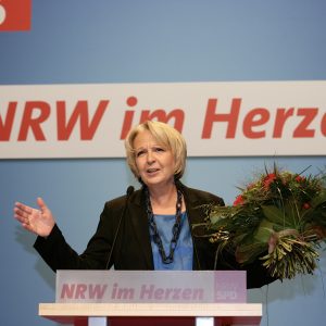 Hannelore Kraft, Landesvorsitzende der NRWSPD