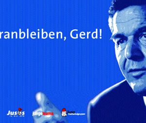 Banner Dranbleiben Gerd