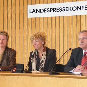 Silvia Löhrmann, Gesine Schwan , Edgar Moron
