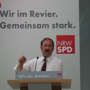 Ruhrkongress in Gelsenkirchen mit Harald Schartau