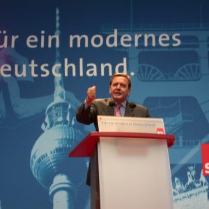 Rede von Gerhard Schröder in Düsseldorf am 04. 09. 02
