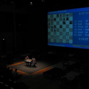 Schachpartie Steinbrück - Kramnik
