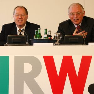 Peer Steinbrück und Günter Verheugen