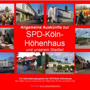 Der Internetauftritt des Ortsvereins Köln-Höhenhaus