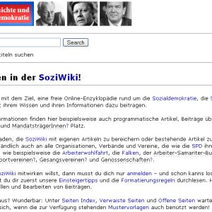 SoziWiki Homepage