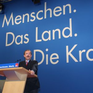 Rede von Harald Schartau während der Landesdelegiertenkonferenz am 16. 03. 02 in Düsseldorf