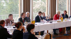 Präsidium der Landesvorstandssitzung am 22. 03. 02