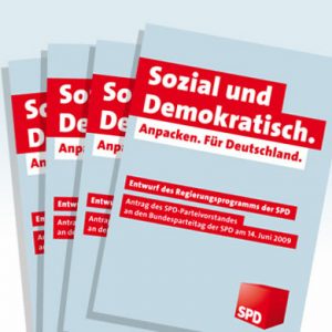 Entwurf des Regierungsprogramms der SPD 2009