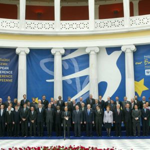Gruppenbild EU-Gipfel Athen