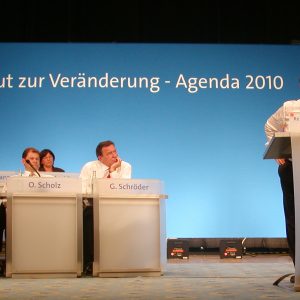 Rede von Harald Schartau während der Regionalkonferenz West