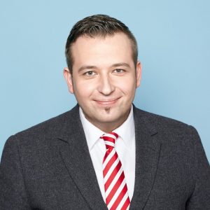 Porträtfoto von Sebastian Watermeier, SPD NRW