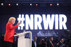 Hannelore Kraft bei ihrer Rede zum Wahlkampfauftakt #NRWIR