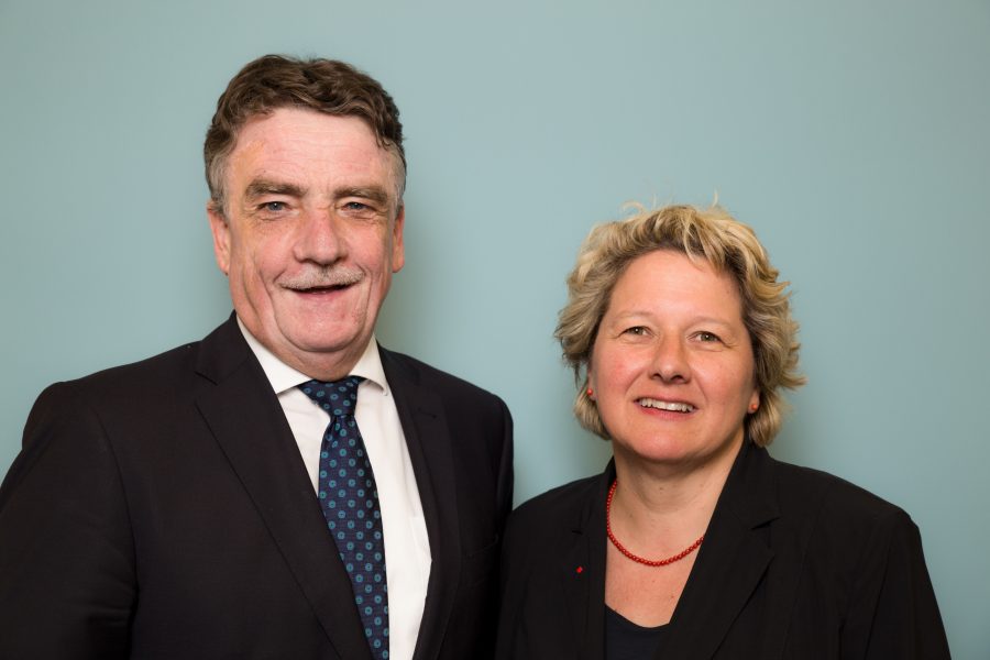 Mike Groschek und Svenja Schulze