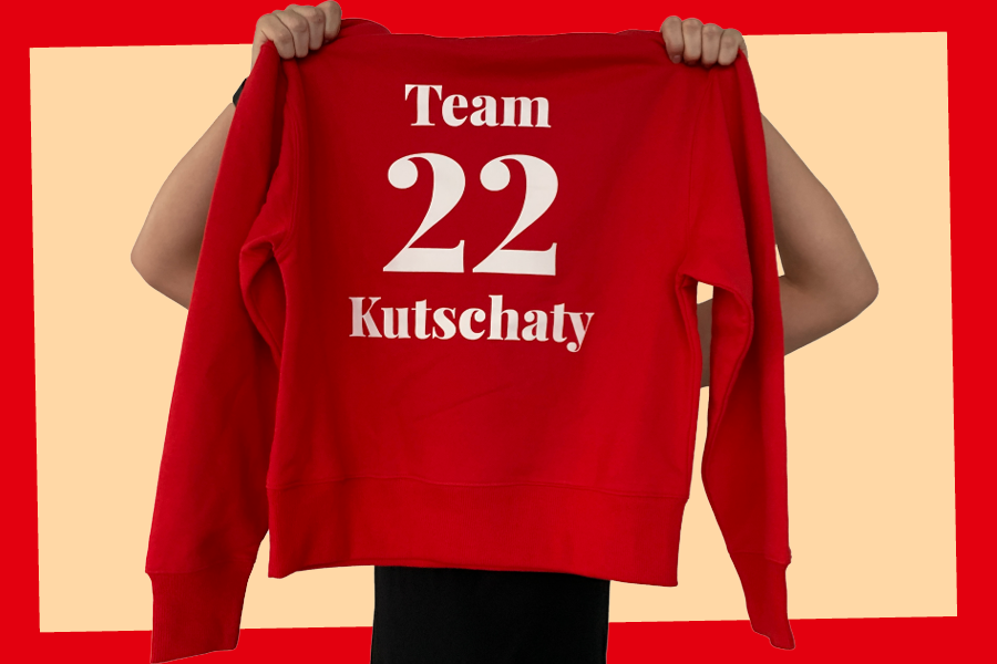 Hoodie Team 22 Kutschaty