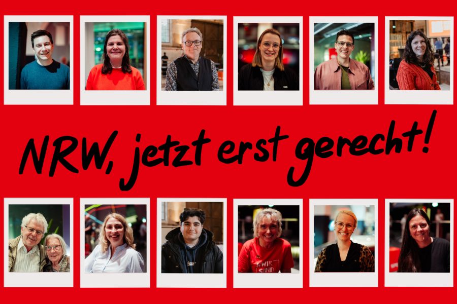 Vier Städte, viele Teilnehmende und eine Mission: NRW wieder gerecht machen!