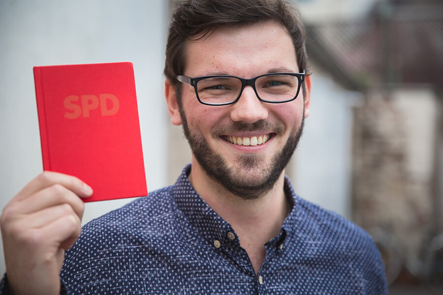 Bild eines SPD-Mitglieds